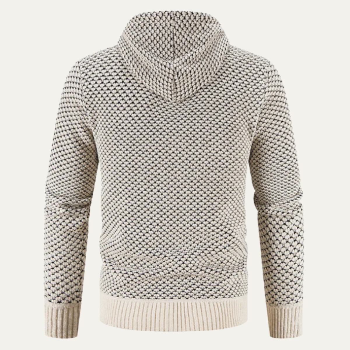 Warm Mens Fleece Lined Zip Up Hoodie Jacket