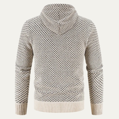 Warm Mens Fleece Lined Zip Up Hoodie Jacket