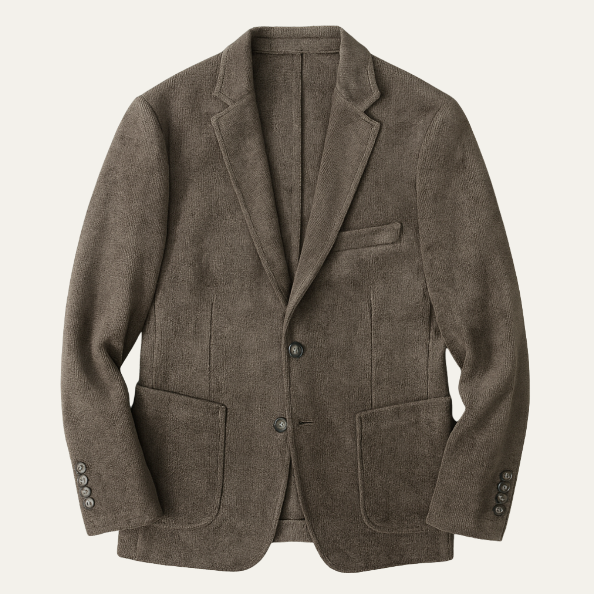 Traditional Mens Wool Tweed Sports Coat - Nocini