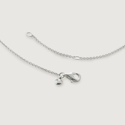 Elegant Silver Gold Chain Pendant Necklace