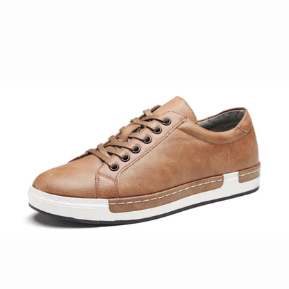 Stylish Vintage Mens Leather Lace Shoes