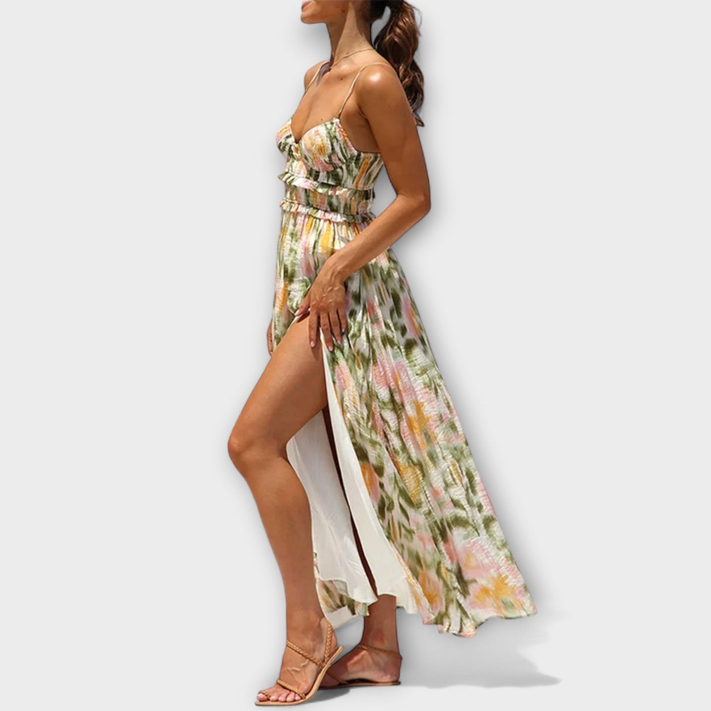 Elegant Floral Dress for Women