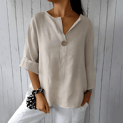 Relaxed Fit Casual Summer Top