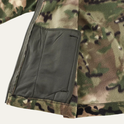 Warm Camo Fleece Jacket for Men