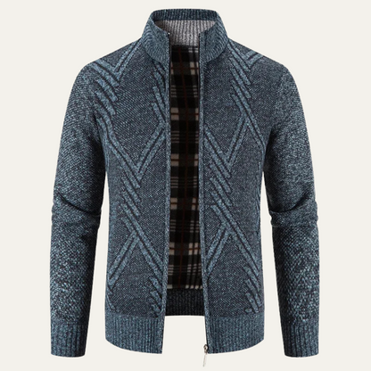 Warm Mens Cable Knit Winter Sweater - Nocini
