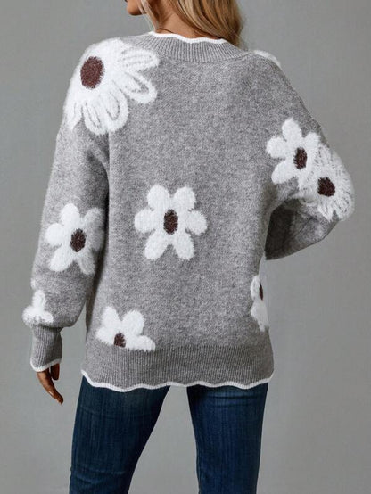 Stylish Crew Neck Sweater