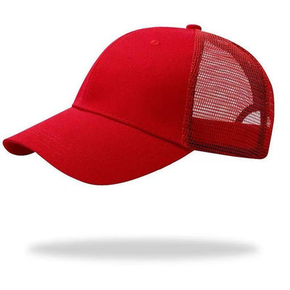 Sporty Ponytail Baseball Cap for Women