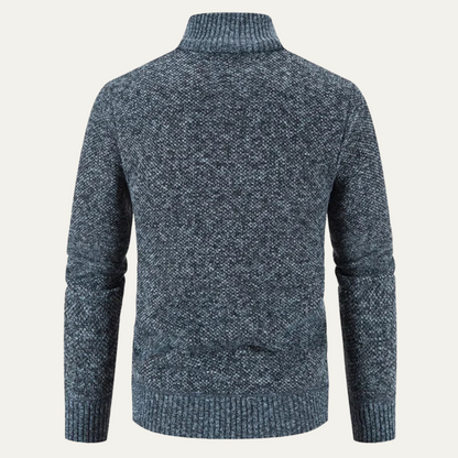 Warm Mens Cable Knit Winter Sweater