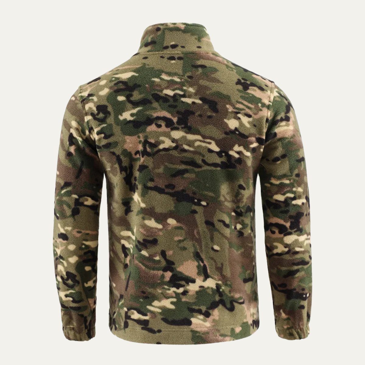 Warm Camo Fleece Jacket for Men