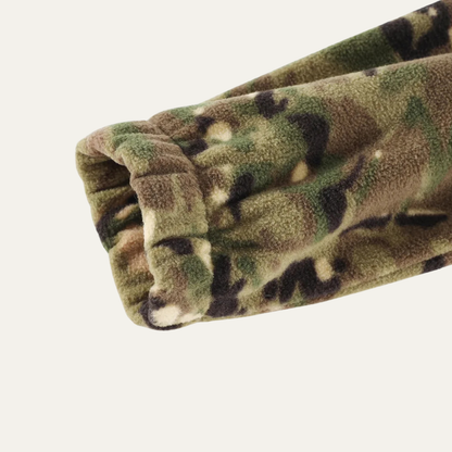 Warm Camo Fleece Jacket for Men