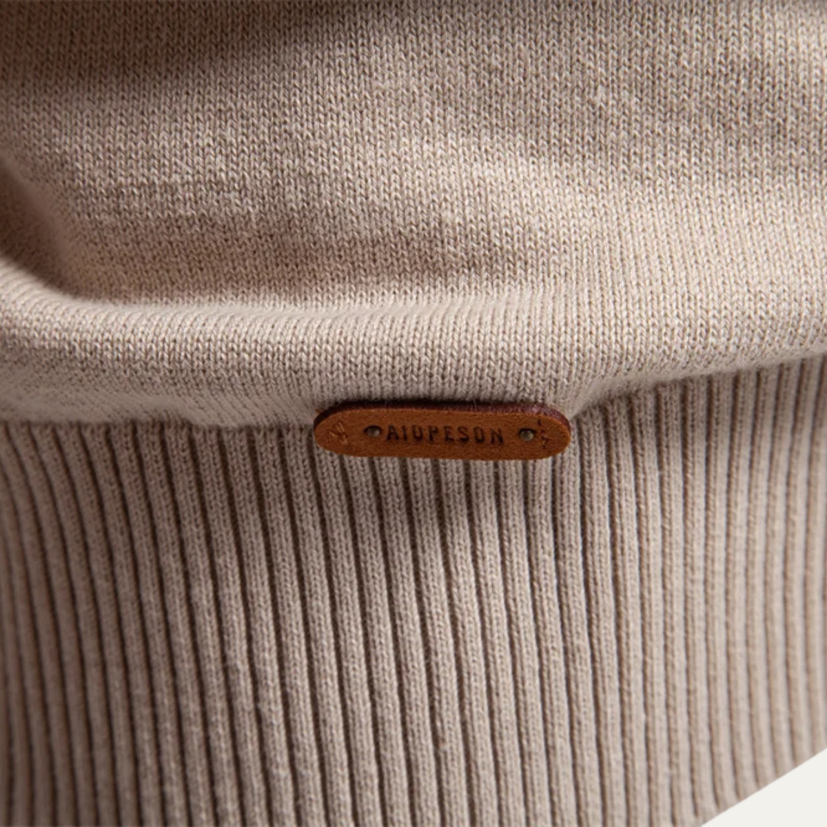 Classic Crew Neck Mens Knit Sweater