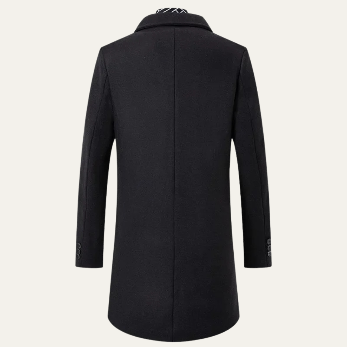 Luxury Mens Wool Pea Coat
