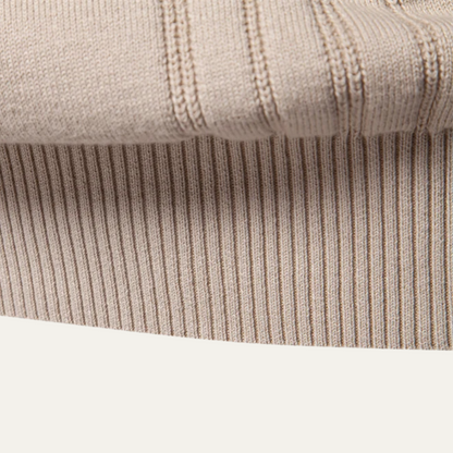 Classic Crew Neck Mens Knit Sweater
