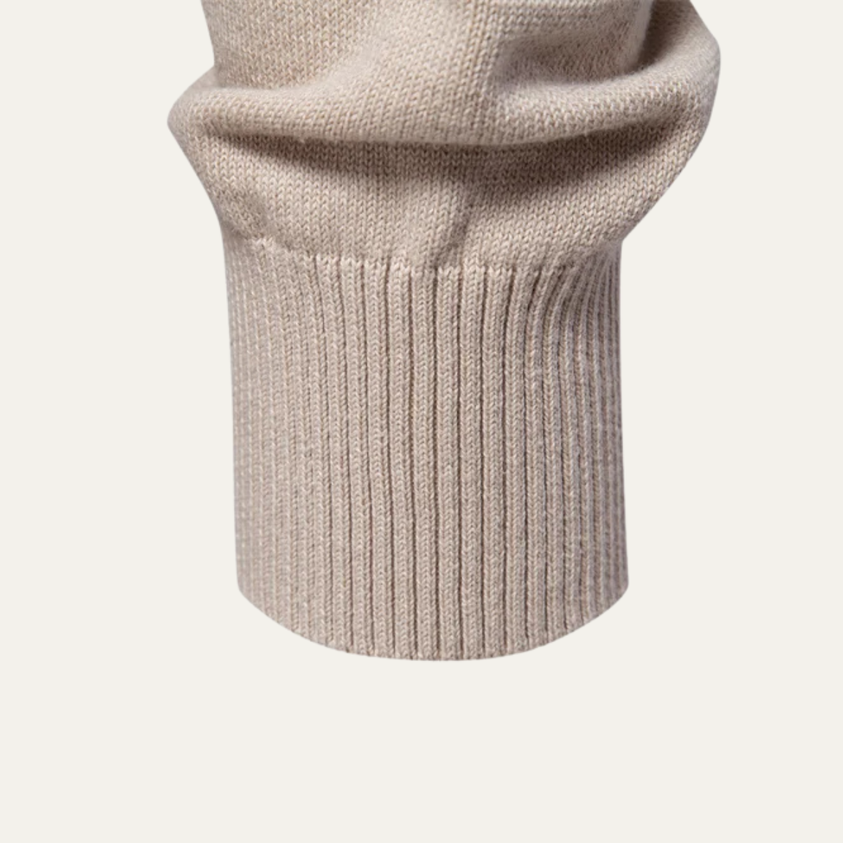 Classic Crew Neck Mens Knit Sweater