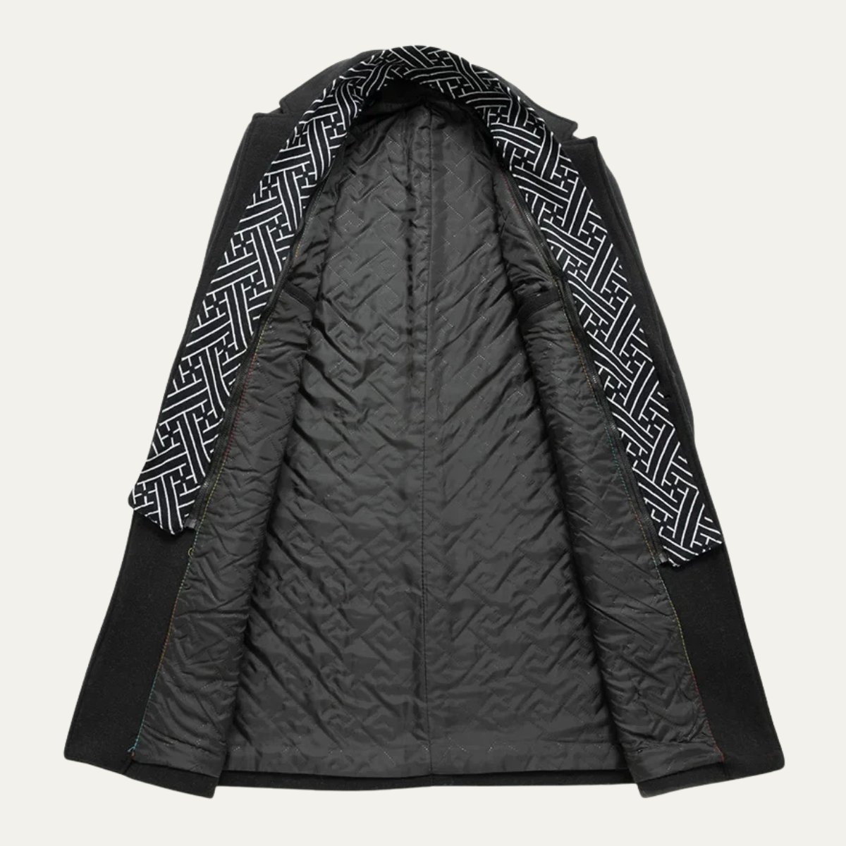 Luxury Mens Wool Pea Coat