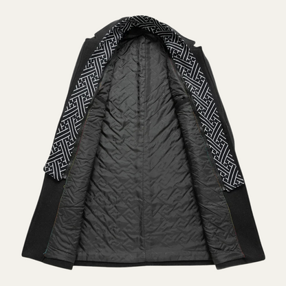 Luxury Mens Wool Pea Coat