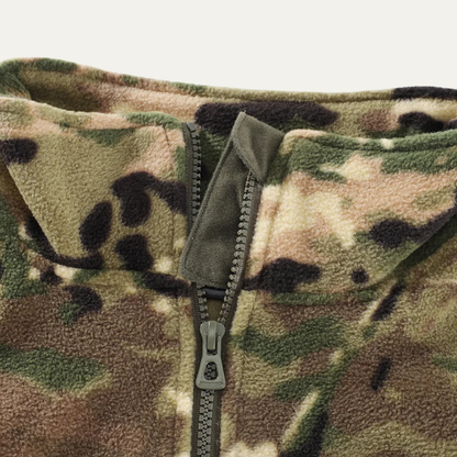 Warm Camo Fleece Jacket for Men