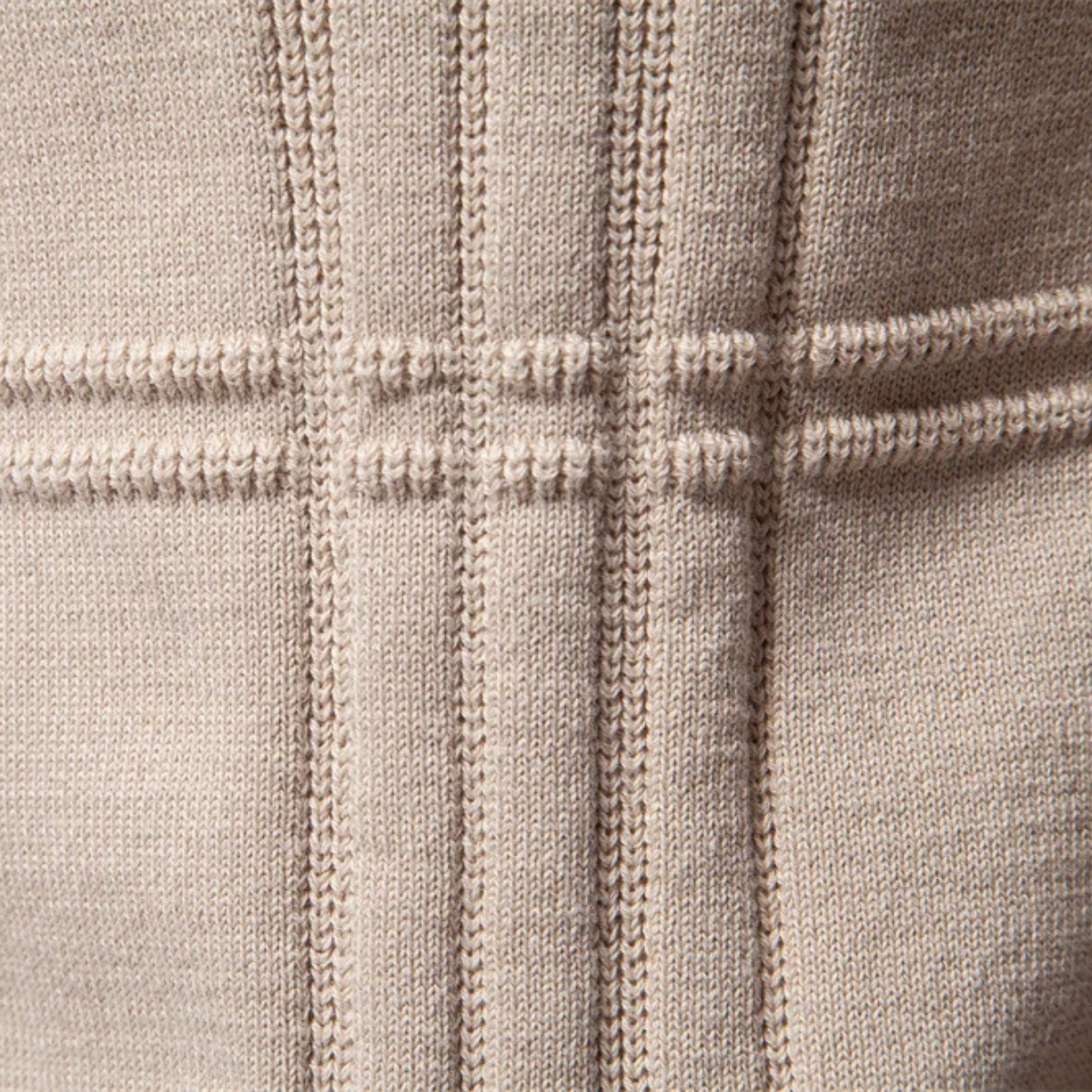 Classic Crew Neck Mens Knit Sweater