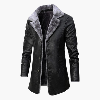 Warm Luxury Mens Wool Coat - Olytrend