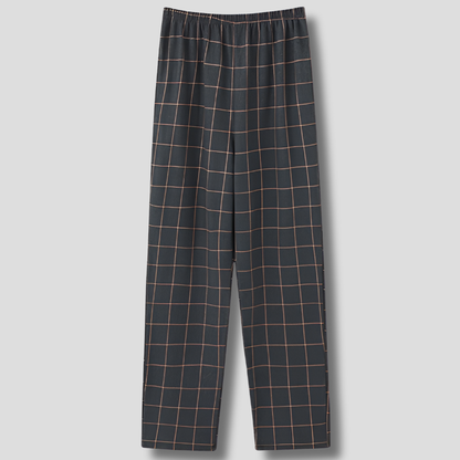 Soft Plaid Mens Sleep Pants 3-Pack