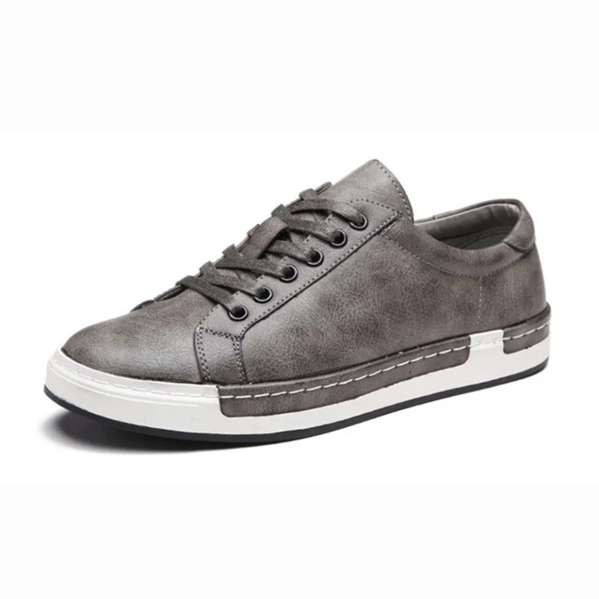 Stylish Vintage Mens Leather Lace Shoes