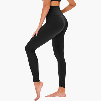 Fashionable High Waisted Leopard Leggings - Olytrend