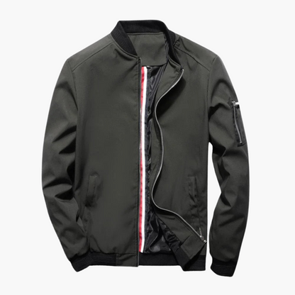 Men's Vintage Zip Up Bomber Jacket