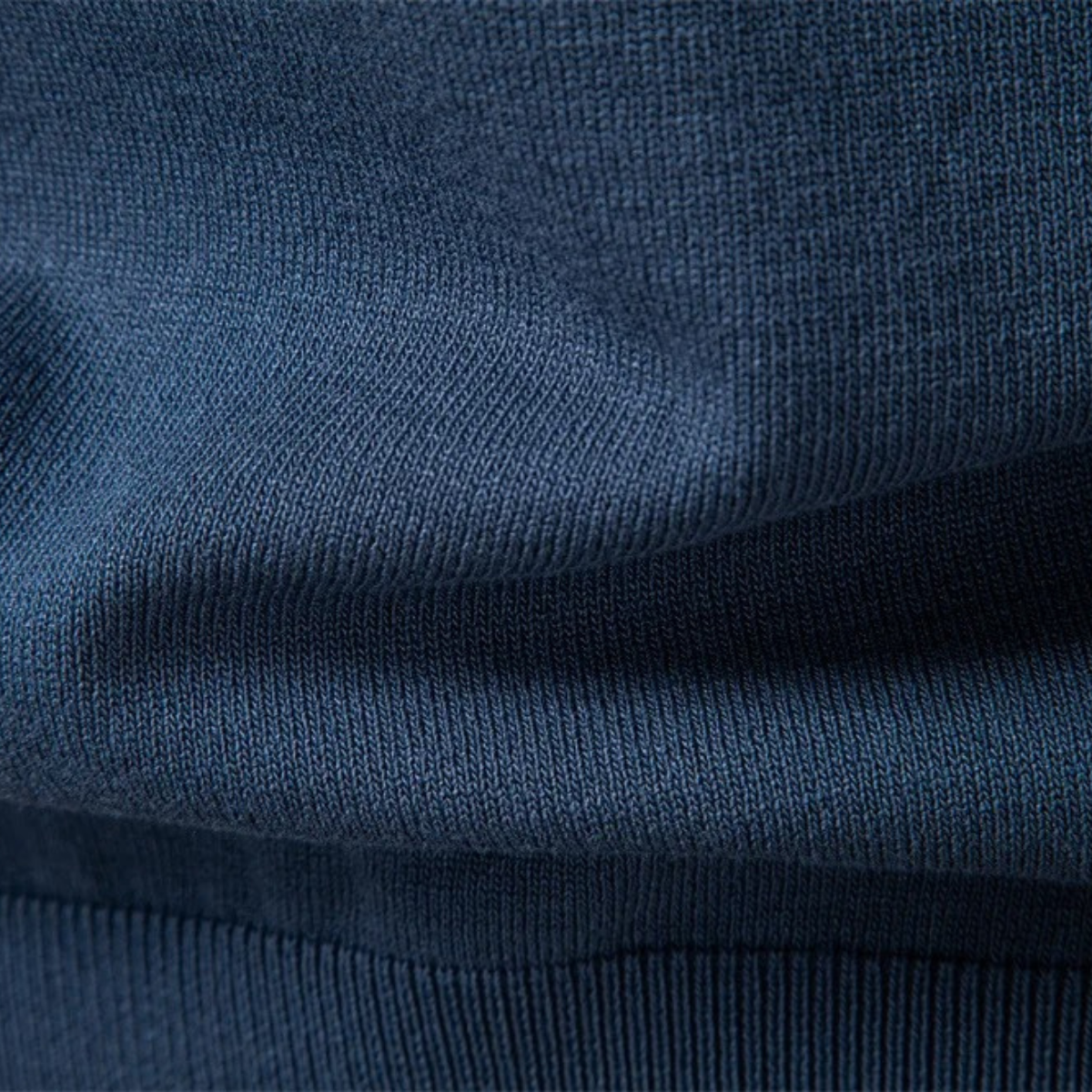 Classic Men's Crew Neck Knit Polo Sweater