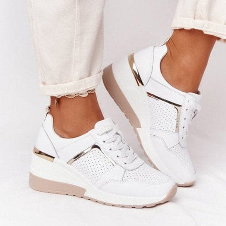 Women's Casual Lace Up Sneakers