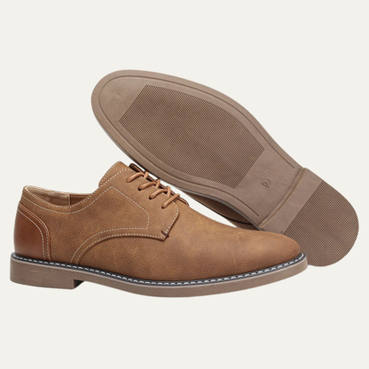 Classic Men's Leather Lace Up Dress Shoes
