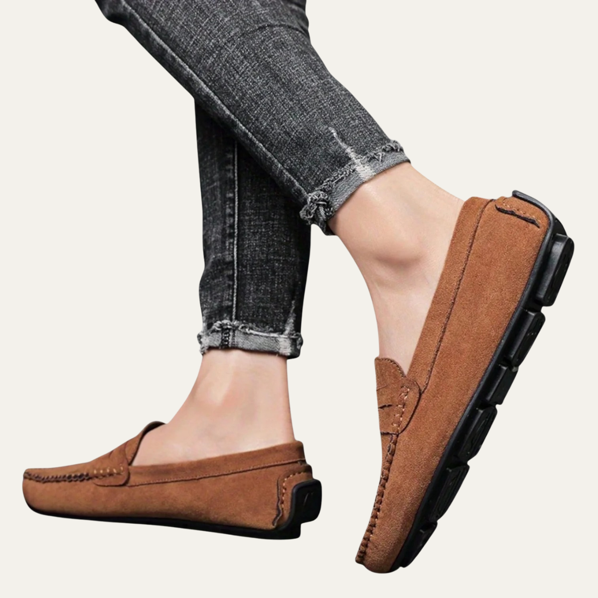 Luxury Suede Men's Slip On Loafers Shoes