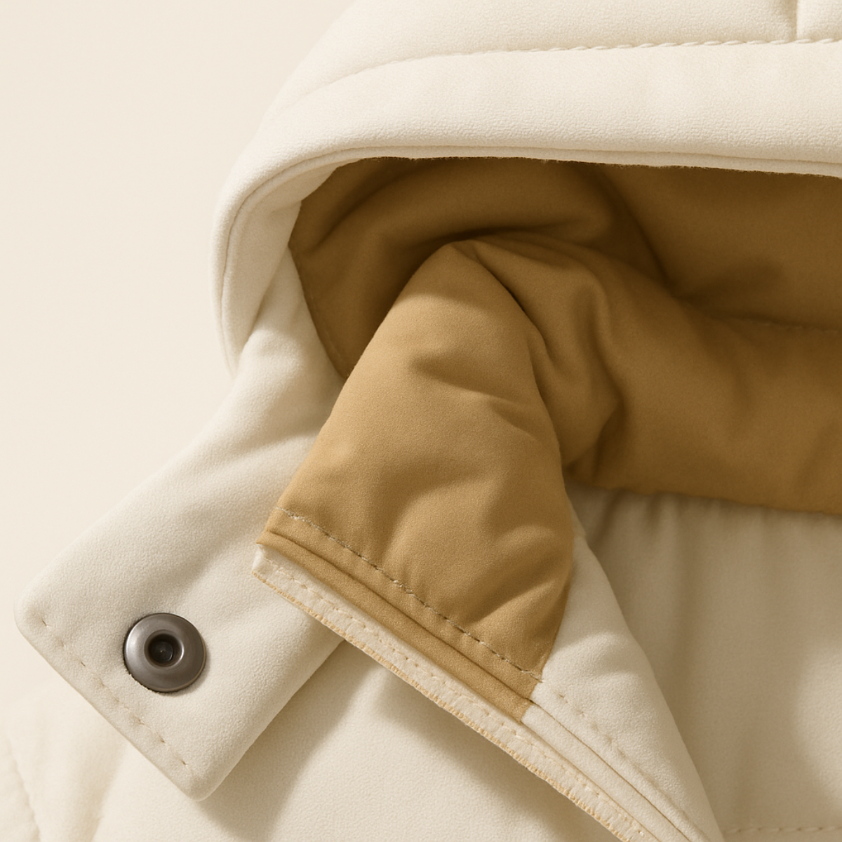 Warm Waterproof Men's Down Hooded Parka Jacket