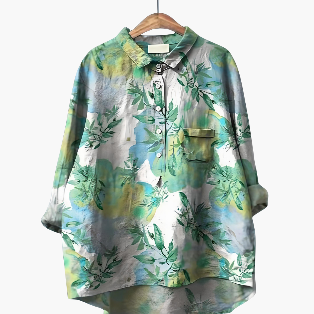 Women's Lightweight Floral Printed Summer Top