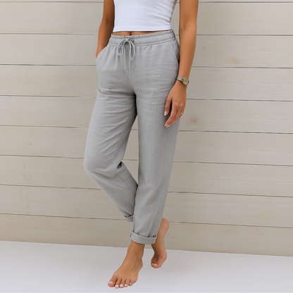 Comfortable Stretchy Pants with Elastic Waistband