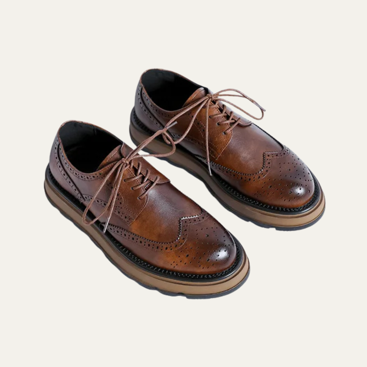 Luxury Mens Genuine Leather Oxford Shoes