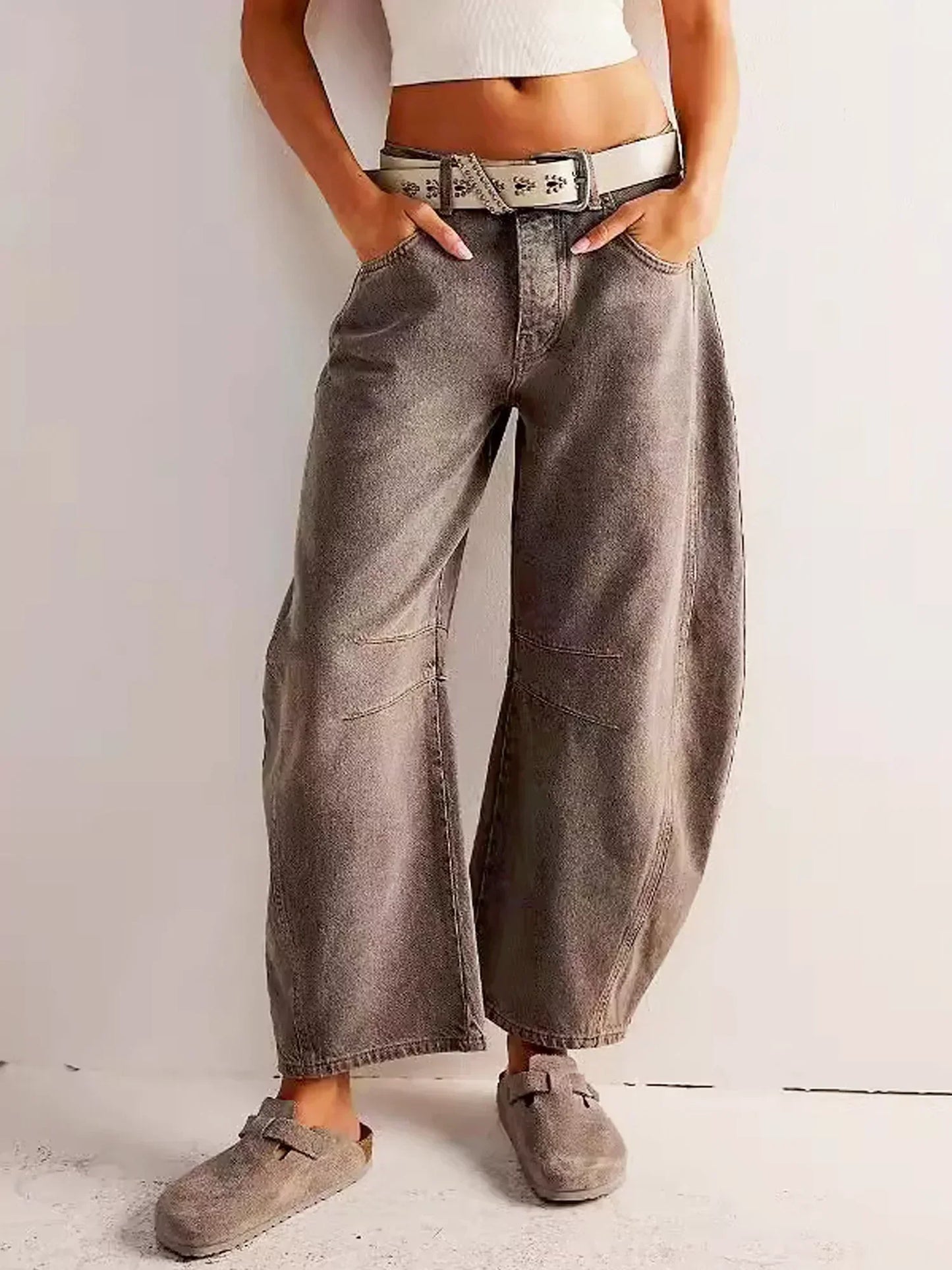 Fashionable Leopard Skinny Jeans