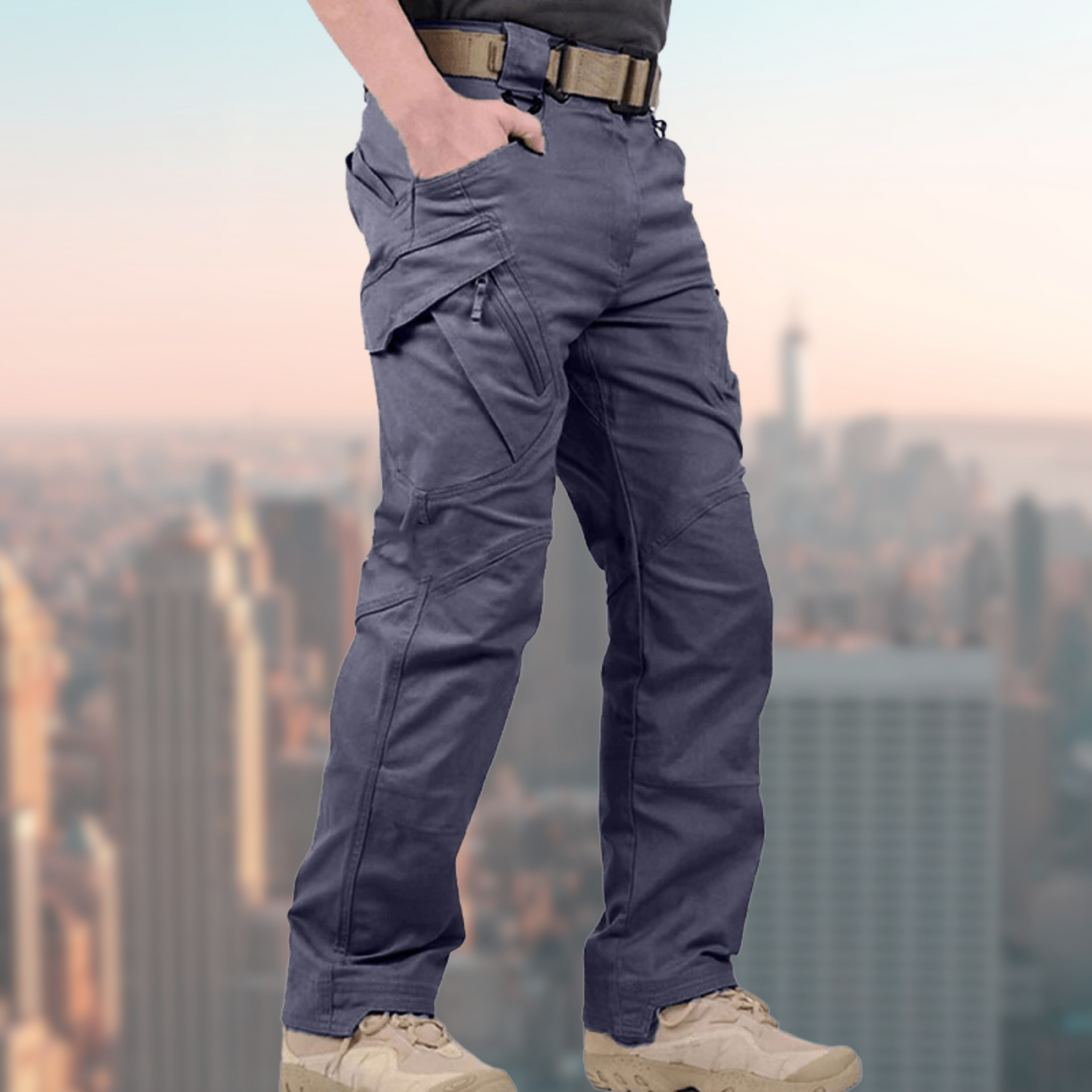 Rugged Outdoor Work Pants for Men