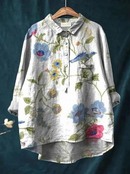 Pretty Flower Women Blouse
