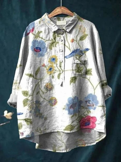 Pretty Flower Women Blouse