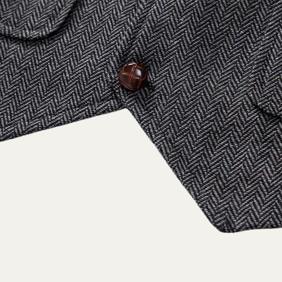 Traditional Mens Wool Tweed Waistcoat