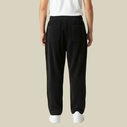 Relaxed Fit Men's Corduroy Casual Pants
