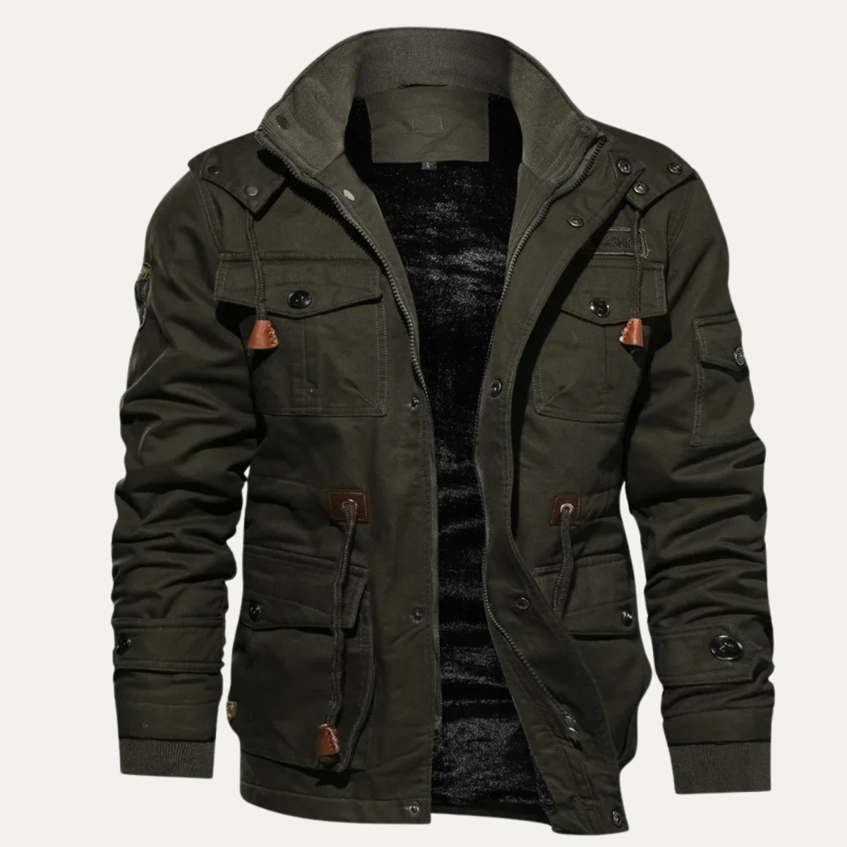 Insulated Men's Heavy Duty Parka Winter Coat
