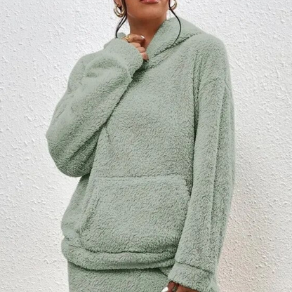 Comfy Oversized Hoodie with Pocket, Long Sleeve Design