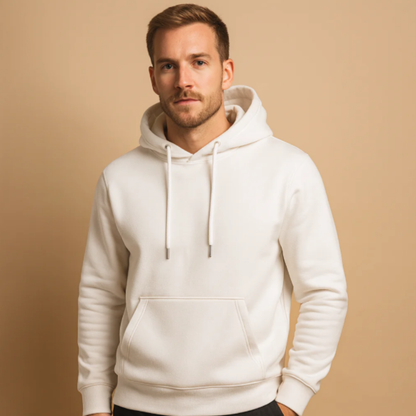 Comfortable Men's Hooded Sweatshirt with Pocket