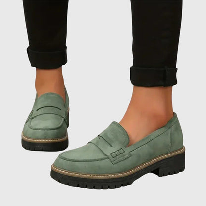 Classic Suede Slip On Shoes