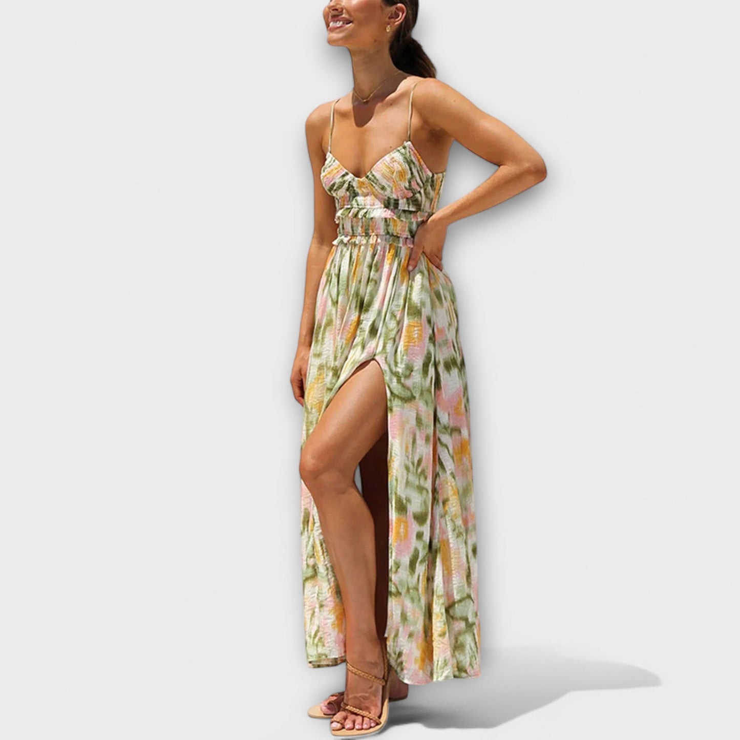 Elegant Floral Dress for Women