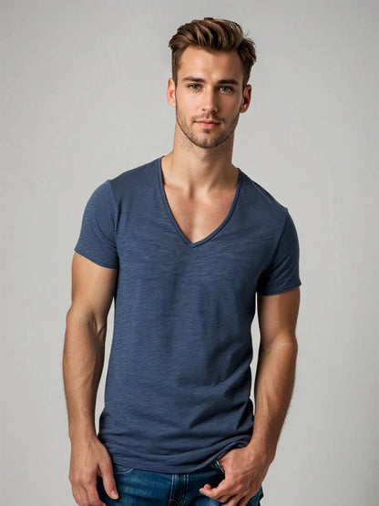 Classic Crew Neck Mens Tee - Olytrend