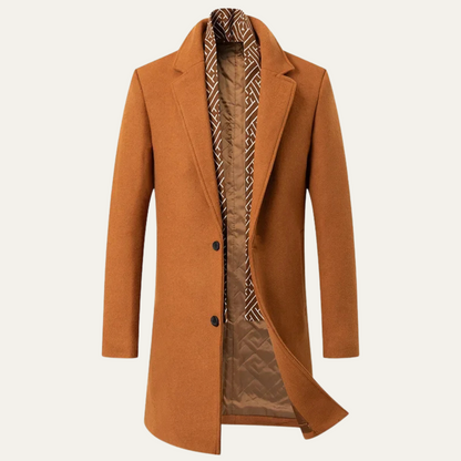 Luxury Mens Wool Pea Coat