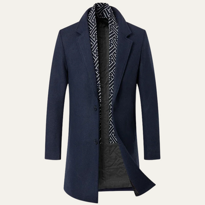 Luxury Mens Wool Pea Coat