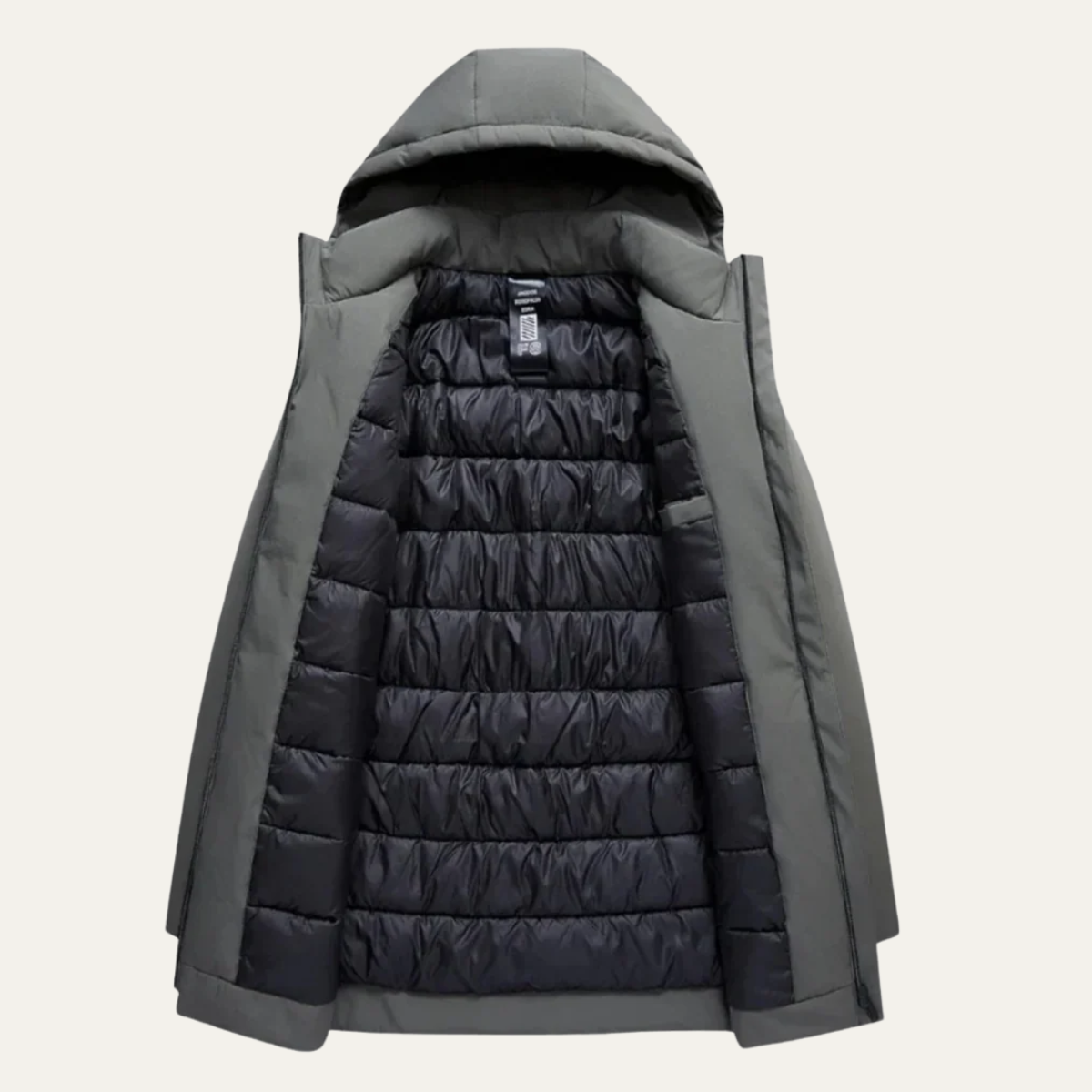 Warm Waterproof Men's Winter Parka Coat with Hood